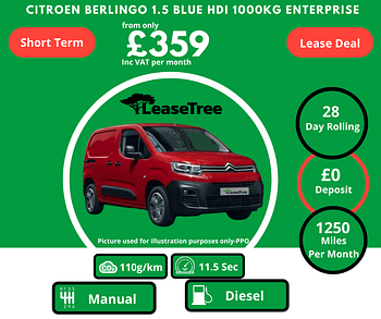 citroen berlingo lease deals