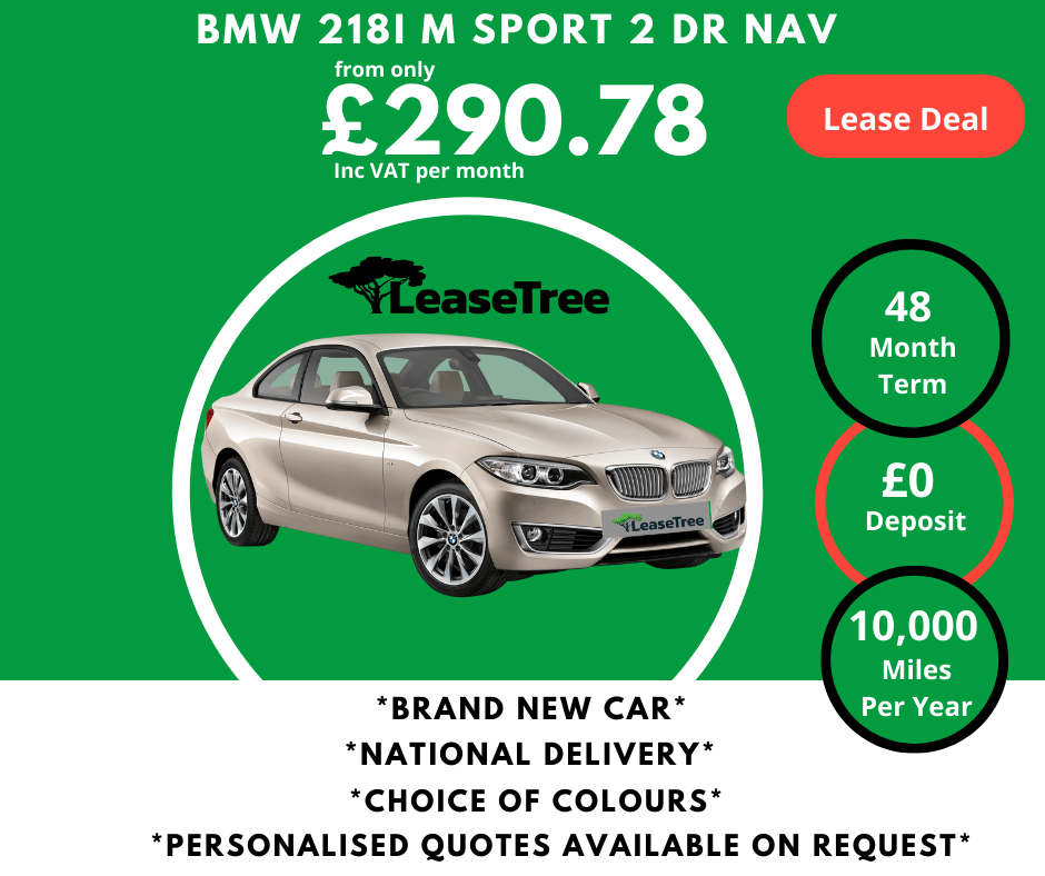 BMW 218i M Sport 2 Dr Nav