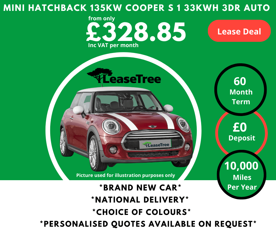 Mini Hatchback 135kW Cooper S 1 33kWh 3dr Auto