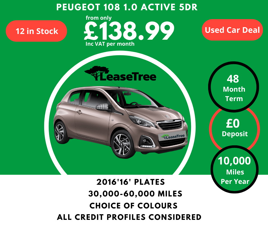 Peugeot 108 1.0 Active 5dr