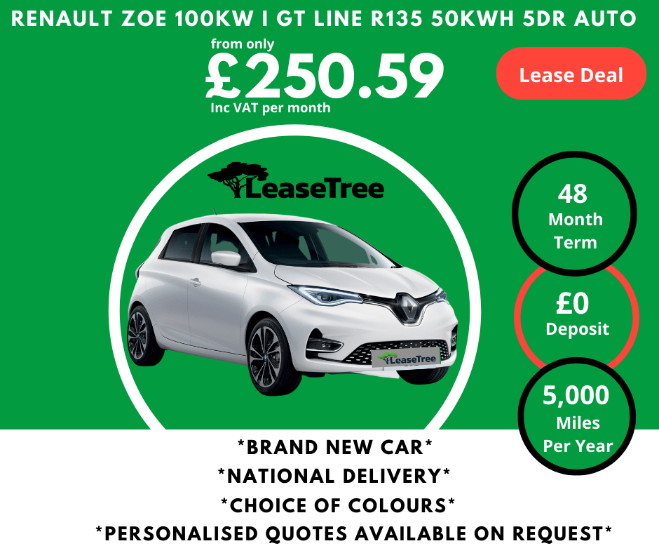 Renault Zoe 100KW I GT Line R135 50KWh 5dr Auto