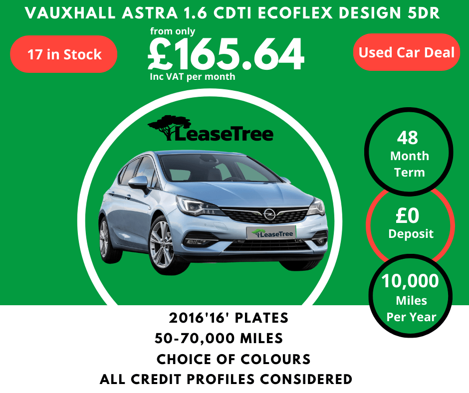 Vauxhall Astra 1.6 CDTI EcoFLEX Design 5dr