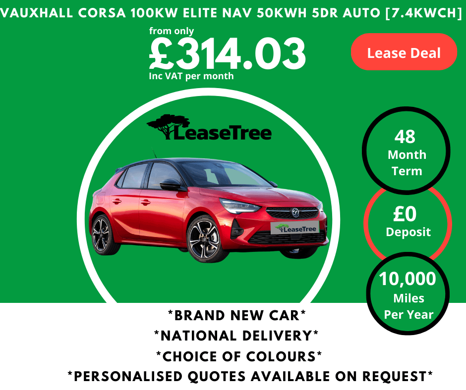 Vauxhall Corsa 100kW Elite Nav 50kWh 5dr Auto [7.4kWCh]