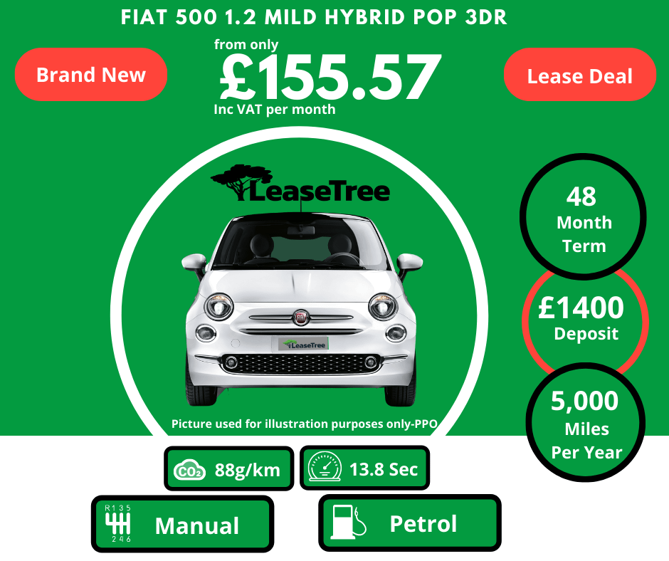 Fiat 500 1.2 Mild Hybrid Pop 3dr