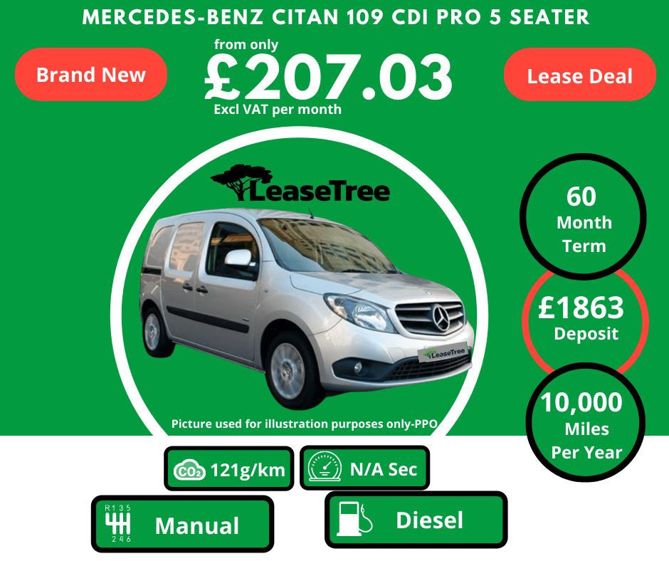 Mercedes-Benz Citan 109 CDi Pro 5 Seater