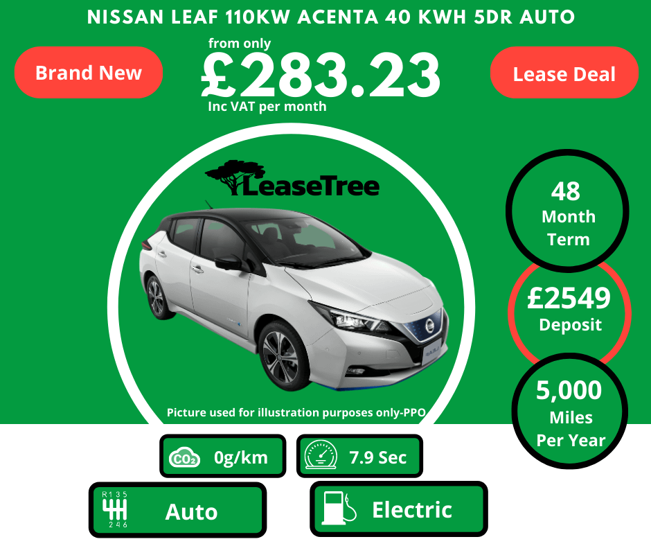 Nissan Leaf 110Kw Acenta 40 KwH 5dr Auto