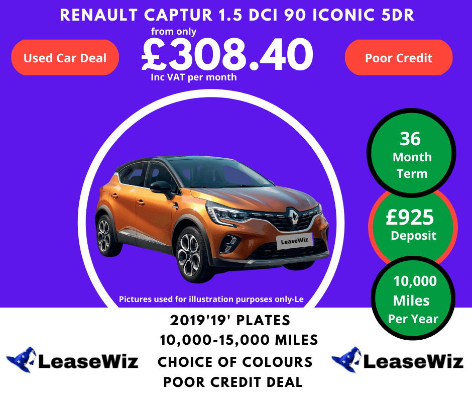 Renault Captur 1.5 dCi 90 Iconic 5dr