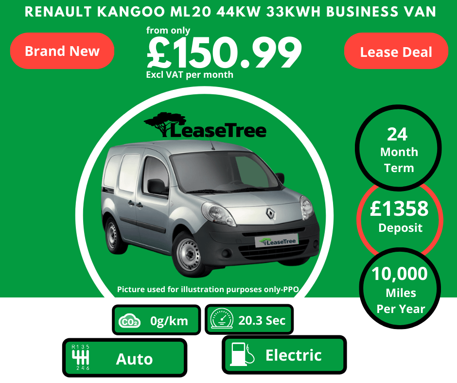 Renault Kangoo ML20 44kW 33kWh Business Van Auto