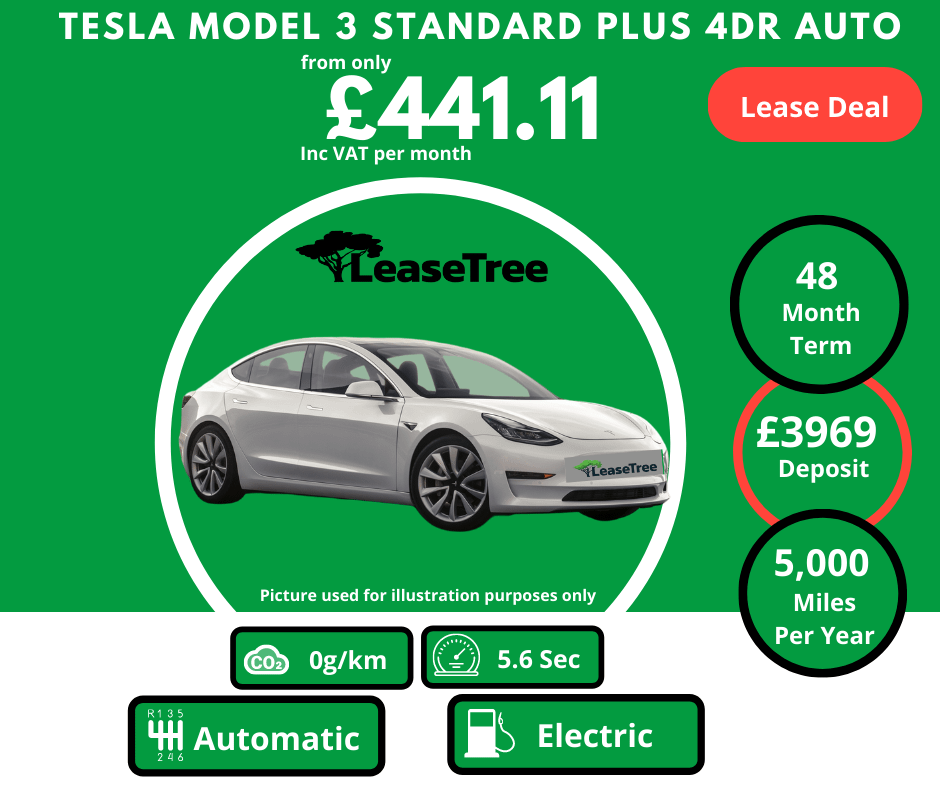 esla Model 3 Standard Plus 4dr Auto