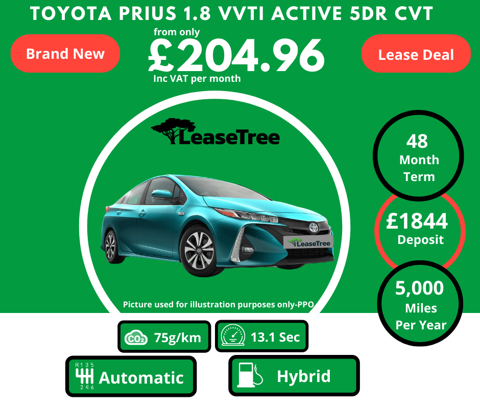 Toyota Prius 1.8 VVTi Active 5dr CVT