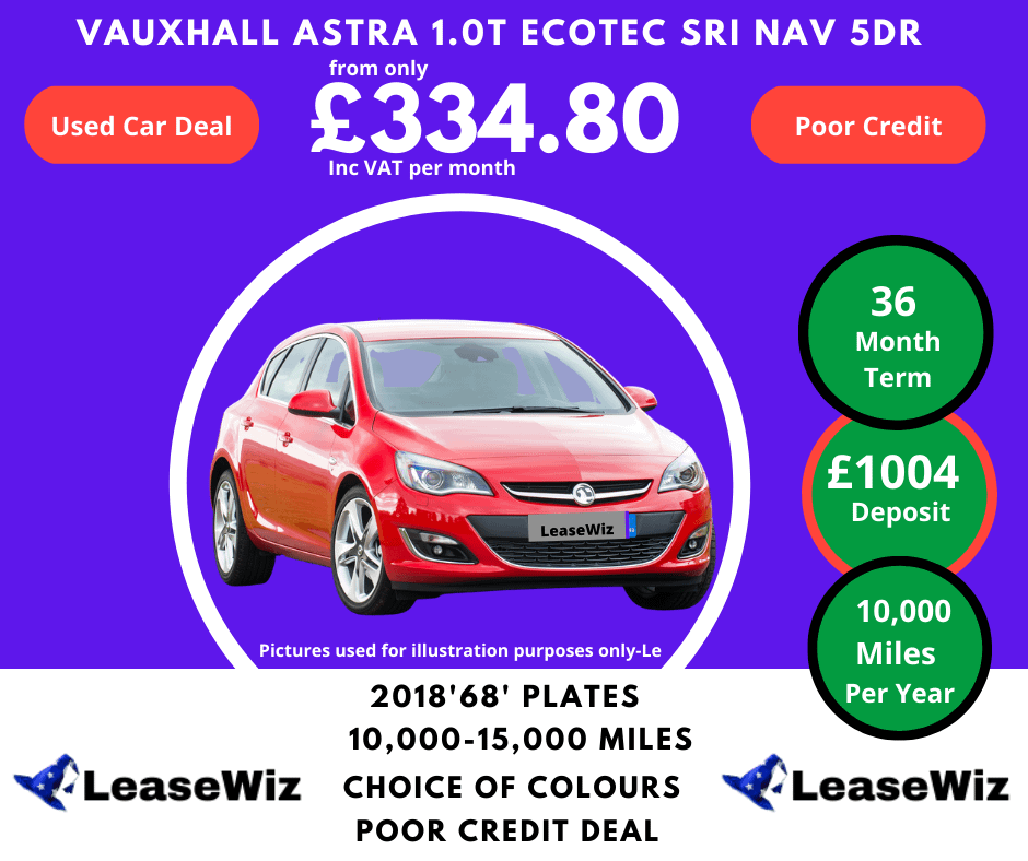 Vauxhall Astra 1.0T ecoTEC SRI Nav 5dr