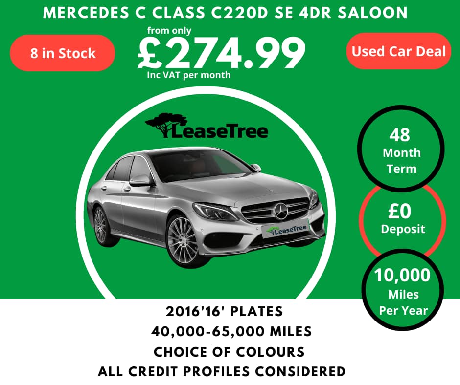 Mercedes C Class C220d SE 4dr SALOON